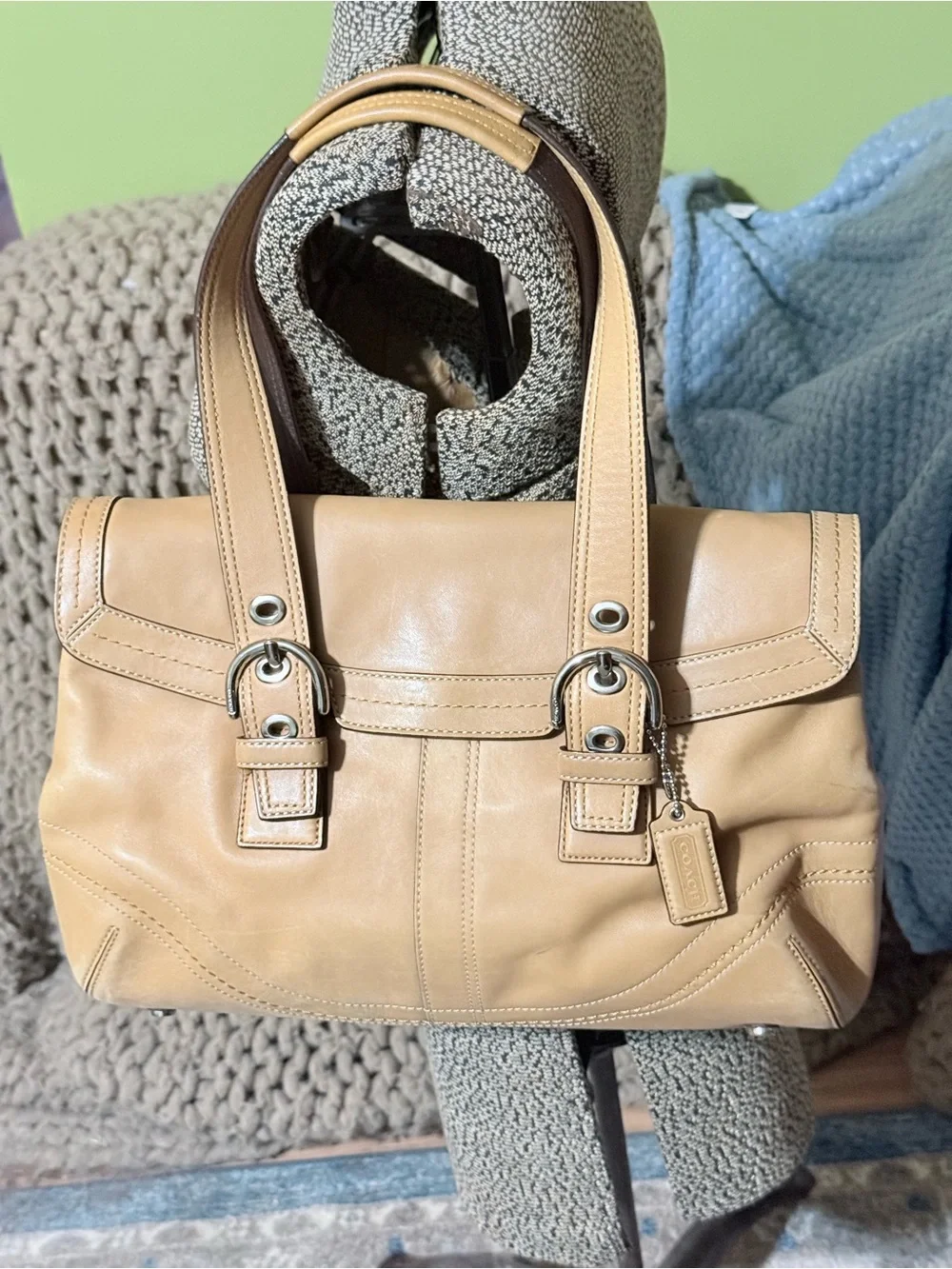 Coach stylish camel